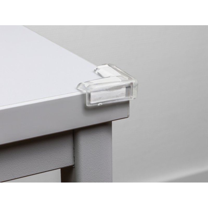 DeLOCK Edge Protection self-adhesive 40 x 40 x 13 mm transparent
