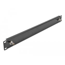 DeLOCK Panneau 19″ avec 2 x BNC femelles, 1 unité, noir
