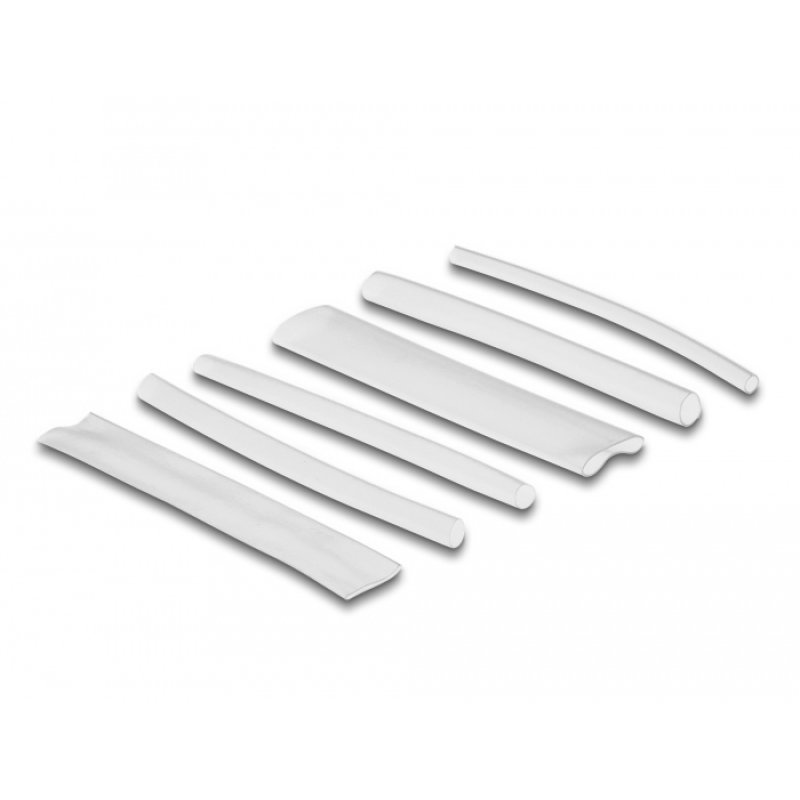 DeLOCK Boite de manchons thermorétractables assortis, ratio de rétractation 2:1, paroi simple et double paroi avec