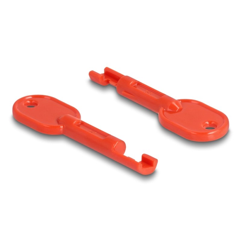 DeLOCK Set de bloqueurs de port pour RJ45 mâle, 10 unités