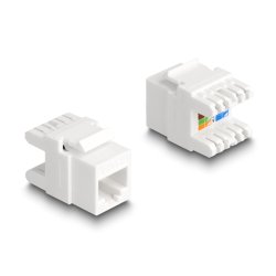 Keystone Modul RJ45 Buchse zu LSA Cat.6A werkzeugfrei mini