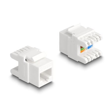 Keystone Modul RJ45 Buchse zu LSA Cat.6A werkzeugfrei mini