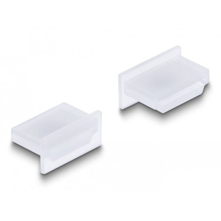 Staubschutz für HDMI A Buchse ohne Griff 10 Stück transparent