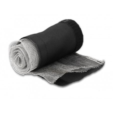 DeLOCK EMI Shielding braided sleeve with hook-and-loop fastener heat resistant 1 m x 25 mm black
