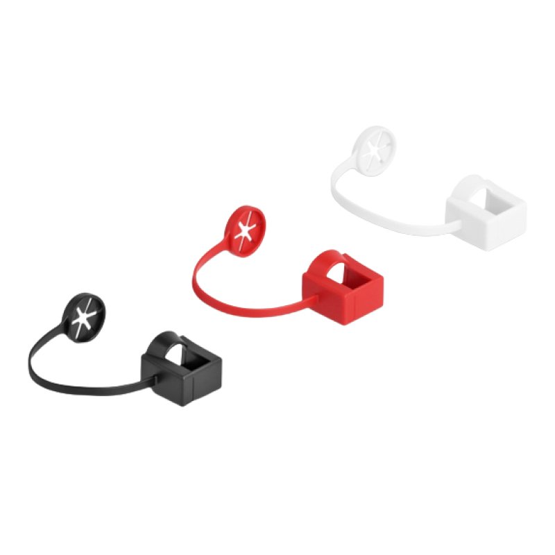DeLOCK Dust Cover for RJ45 plug with mounting clip 50 pieces set coloured