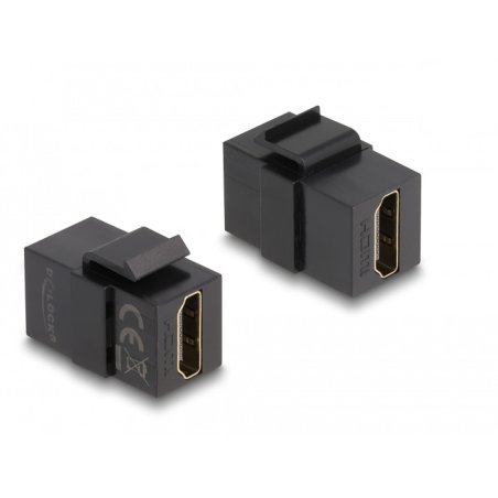 DeLOCK Keystone Module HDMI female to HDMI female black