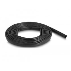 DeLOCK Manchon d’isolation en PVC, 3 m x 8 mm, noir