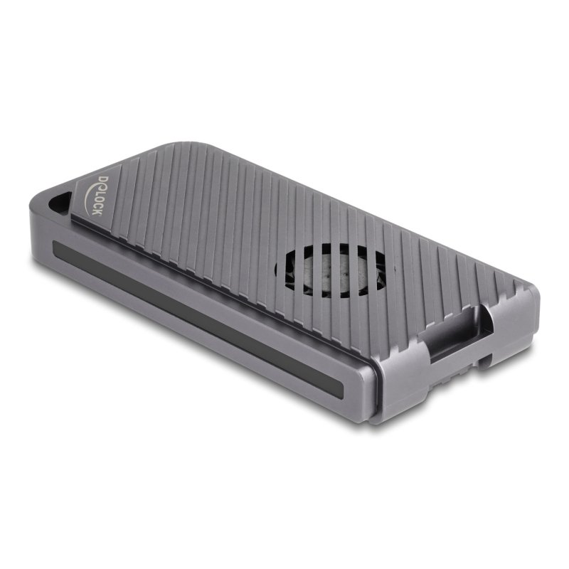 DeLOCK 42025 storage drive enclosure SSD enclosure Grey M.2