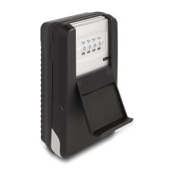 DeLOCK 20932 armoire et support à clé Aluminium, Plastique Noir