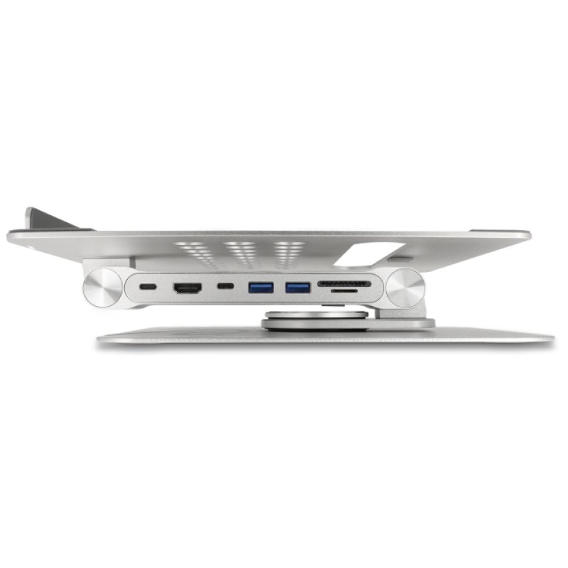 DeLOCK 18457 laptop stand Laptop & tablet stand Silver 39.6 cm (15.6")