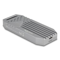 DeLOCK 42033 Boîtier de disques de stockage Enceinte ssd Gris M.2