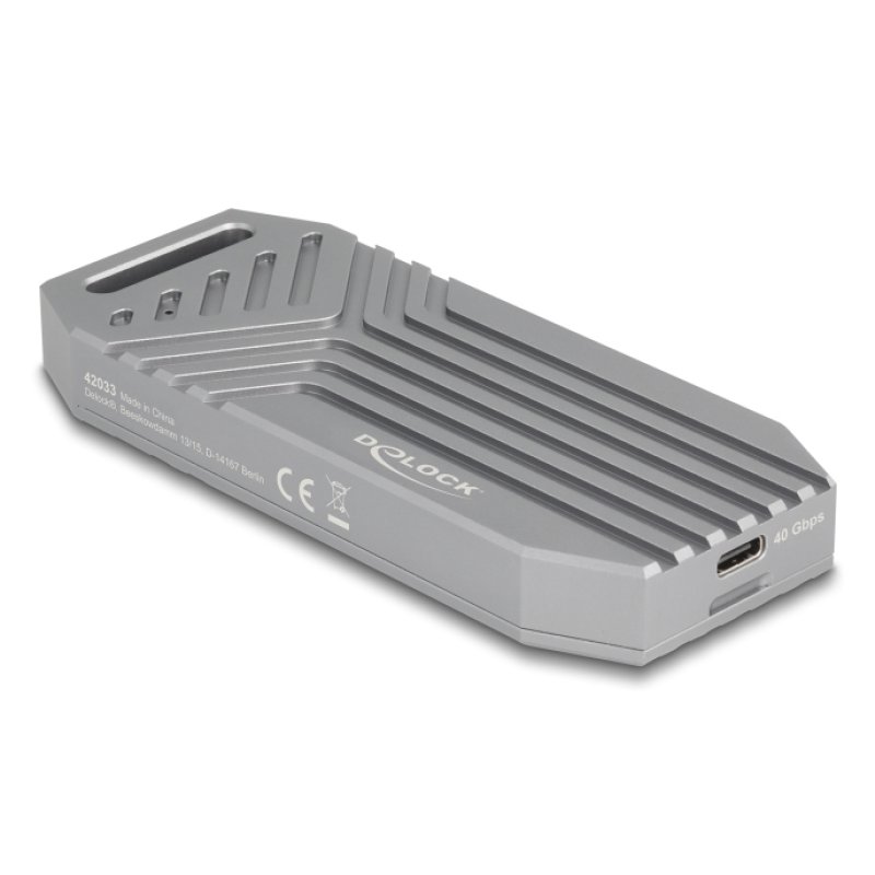 M.2 NVMe SSD Gehäuse USB 40 Gbps - werkzeugfrei