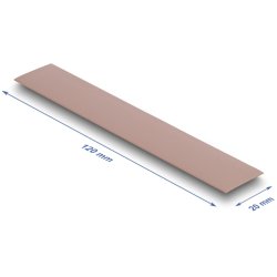 DeLOCK 18481 combiné de dissipateurs thermiques Pad thermique 3 W/m·K