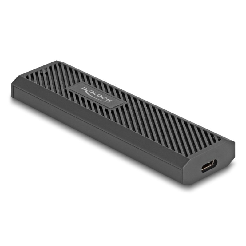 DeLOCK 42031 storage drive enclosure SSD enclosure Black M.2