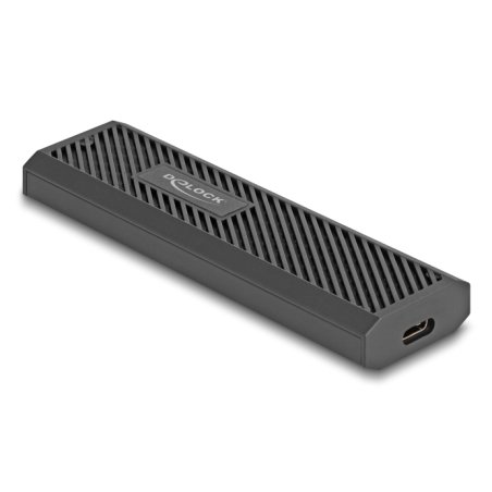 DeLOCK 42031 storage drive enclosure SSD enclosure Black M.2
