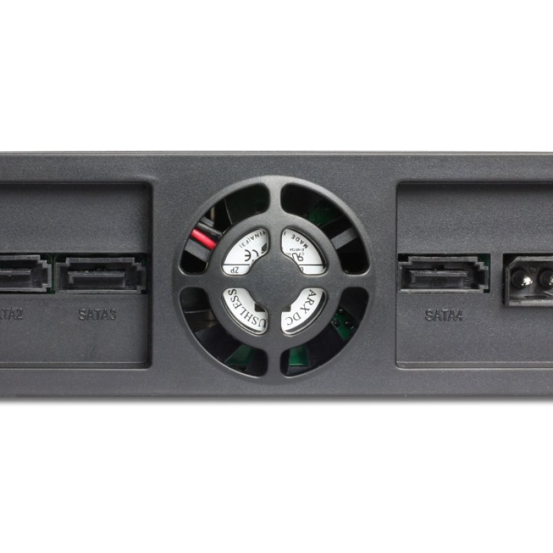 DeLOCK 67338 computer cooling system Computer case Fan 3.5 cm Black 1 pc(s)