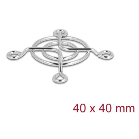 DeLOCK 67304 pièce et accessoire pour systèmes de refroidissement d'ordinateurs Grille de ventilation