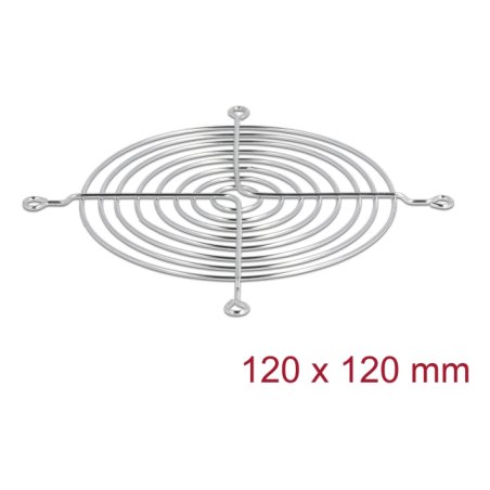 DeLOCK 67308 pièce et accessoire pour systèmes de refroidissement d'ordinateurs Grille de ventilation