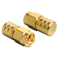 DeLOCK 88712 changeur de genre de câble SMA Or