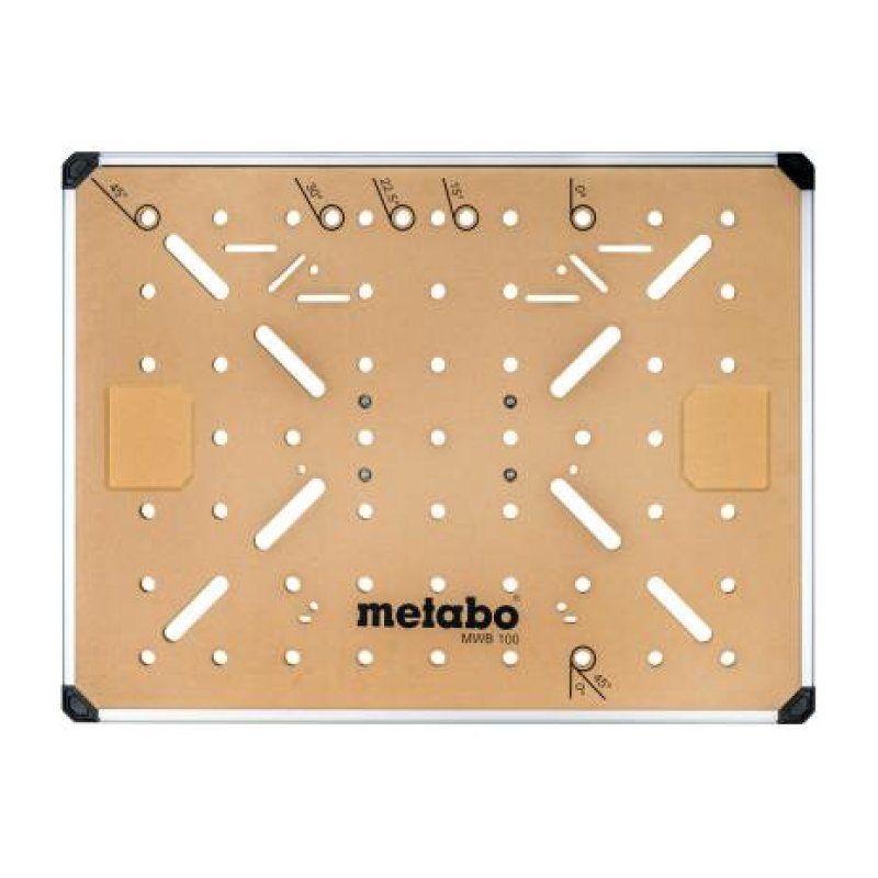 Metabo MWB 100 table de jardin Beige, Métallique Forme rectangulaire