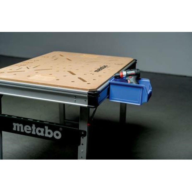Metabo MWB 100 outdoor table Beige, Metallic Rectangular shape