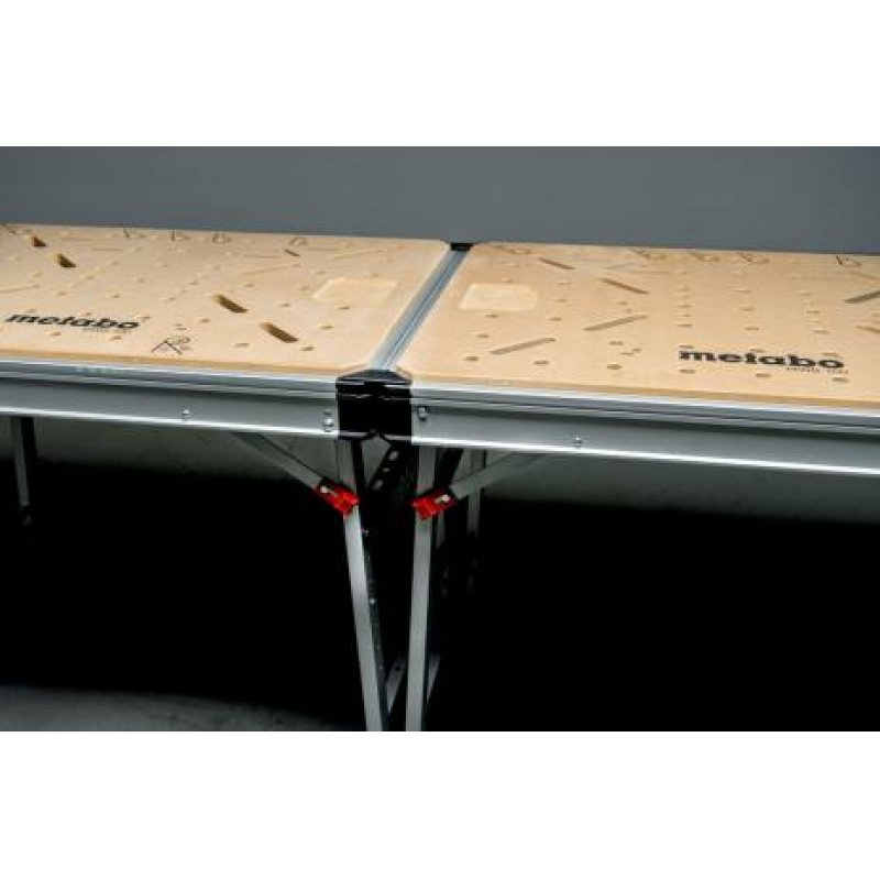 Metabo MWB 100 outdoor table Beige, Metallic Rectangular shape