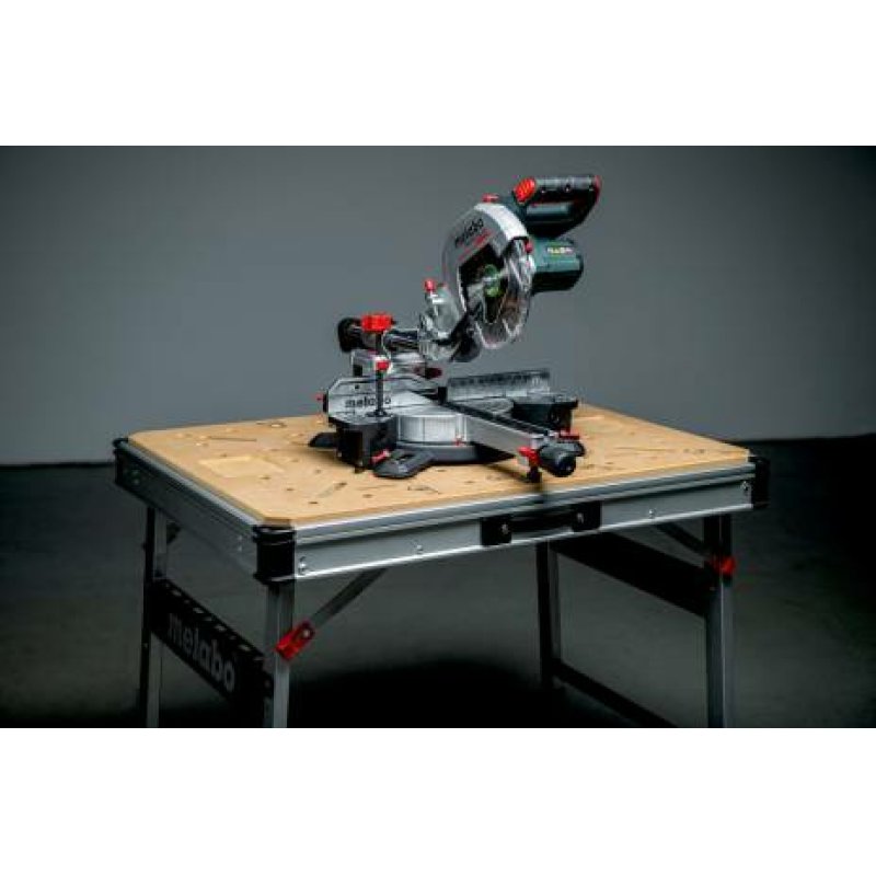 Metabo MWB 100 table de jardin Beige, Métallique Forme rectangulaire