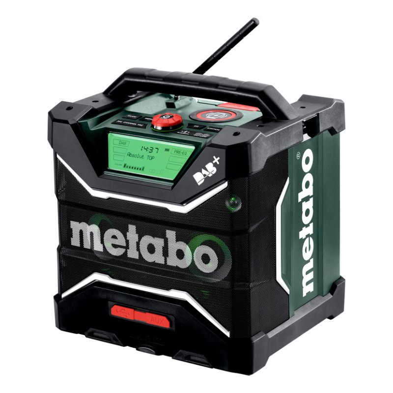 Metabo RC 12-18 Chantier Analogique et numérique Noir, Vert, Rouge