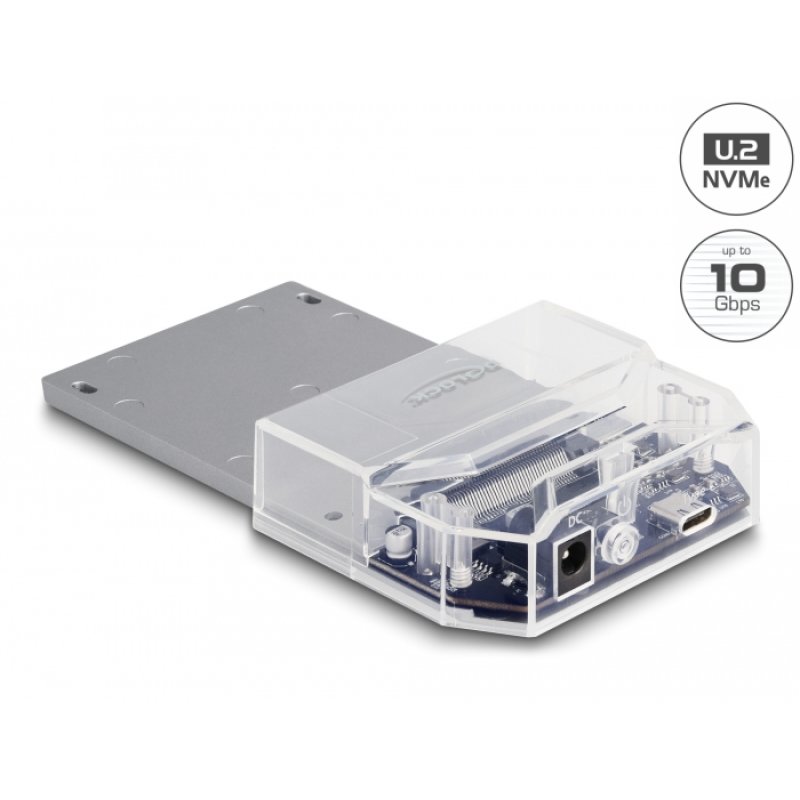 DeLOCK USB Type-C Docking Station for 1 x U.2 SSD