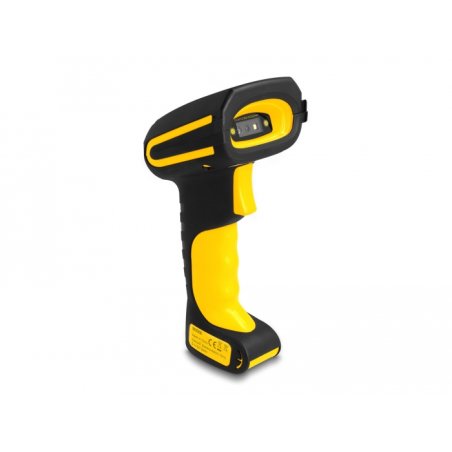 DeLOCK Scanner de code-barres industriel 1D et 2D pour 433 MHz ou Bluetooth avec station de chargement à induction