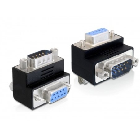 DeLOCK 65267 changeur de genre de câble Sub-D 9 pin Noir