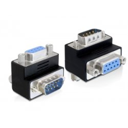 DeLOCK 65264 changeur de genre de câble Sub-D 9 pin Noir