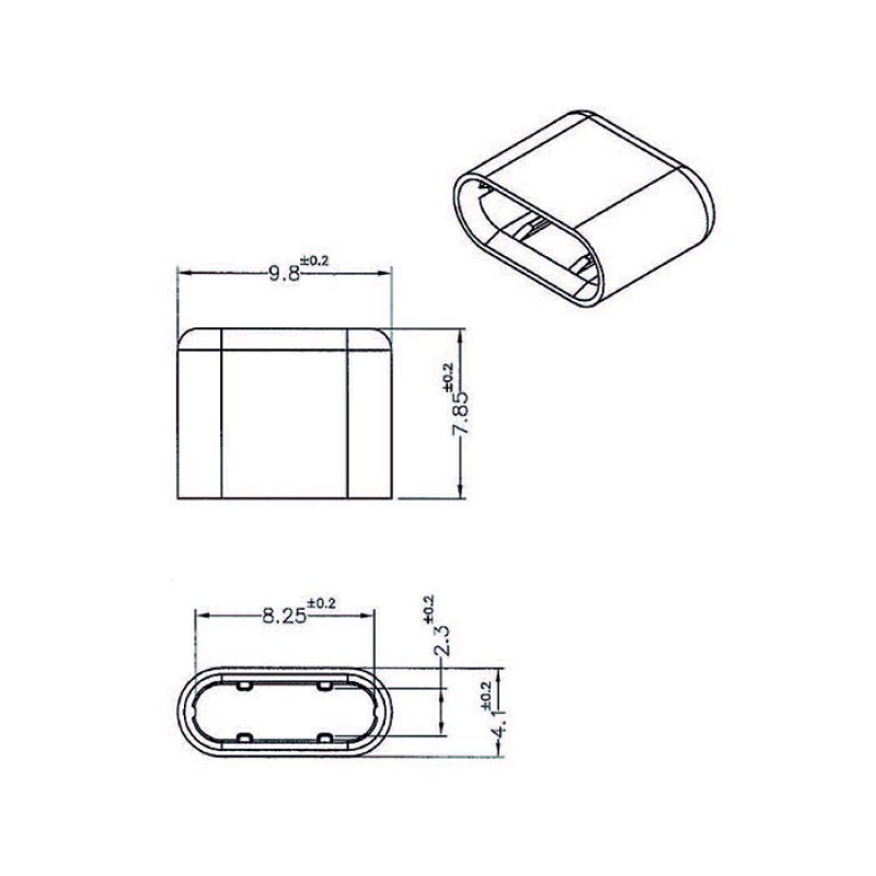 DeLOCK 64008 socket safety cover USB Type-C Black 10 pc(s)