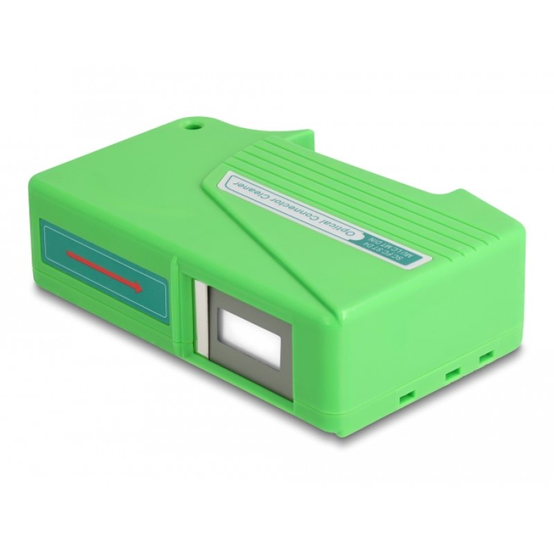 DeLOCK Cassette de nettoyage de fibre optique munie de férule de 1,25 et 2,50 mm