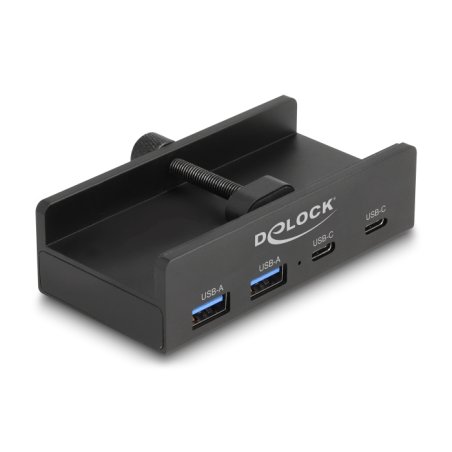 DeLOCK 64262 hub & concentrateur USB 2.0 Type-A 5000 Mbit/s Noir