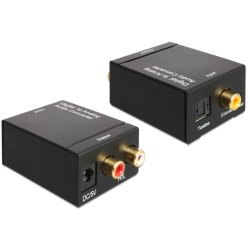 DeLOCK 62444 convertisseur audio Noir