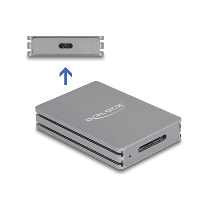 DeLOCK Lecteur de carte USB Type-C pour cartes de mémoire CFexpress type A