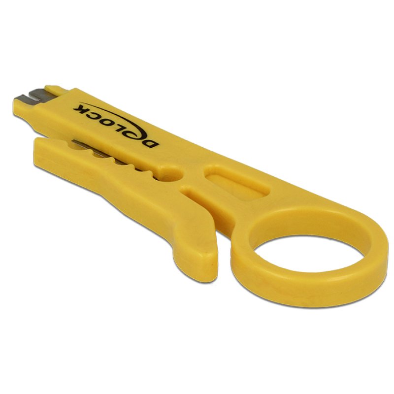 DeLOCK Nicht kategorisiert cable stripper Yellow
