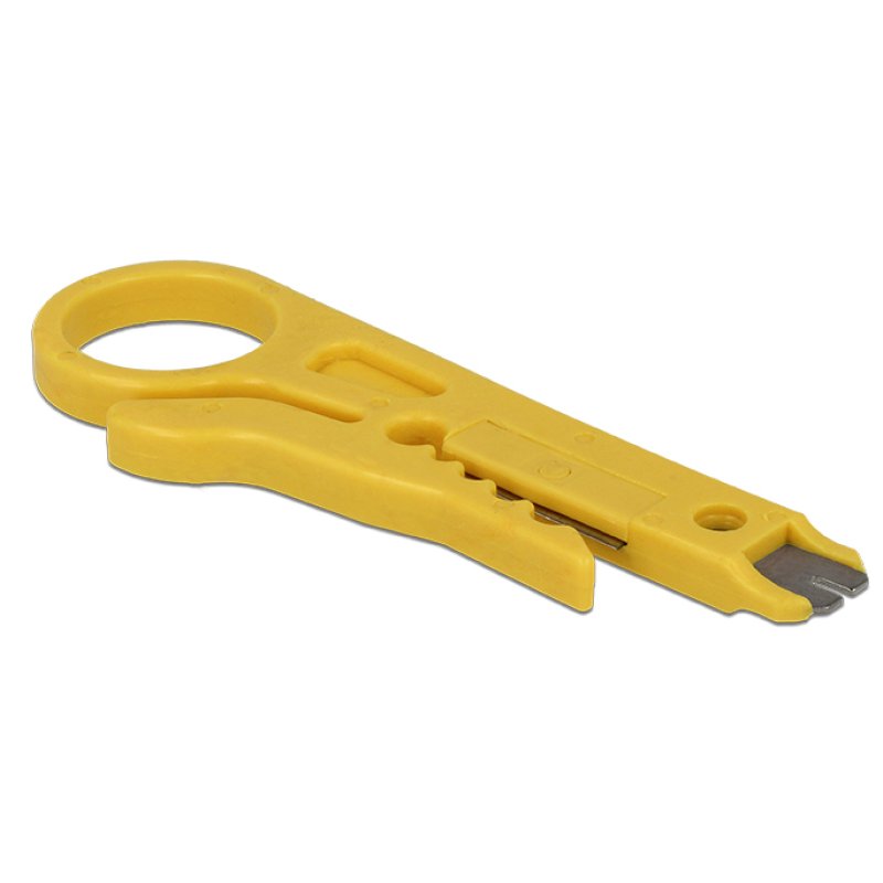 DeLOCK Nicht kategorisiert cable stripper Yellow