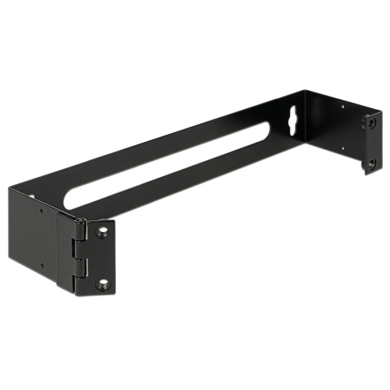 DeLOCK 43303 étagère 1U Rack monté sur le mur Noir