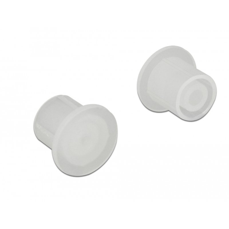 Staubschutz für F Stecker 10 Stück transparent