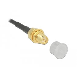DeLOCK 60163 protection de sécurité pour prise SMA plug Transparent 10 pièce(s)