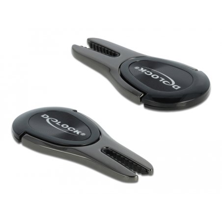 DeLOCK Mini support de téléphone mobile universel, 4-en-1, anthracite