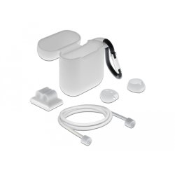 DeLOCK Jeu d’accessoires d’Airpods Apple, blanc