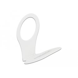 DeLOCK Support de chargement de téléphone mobile pour prise d’alimentation, blanc
