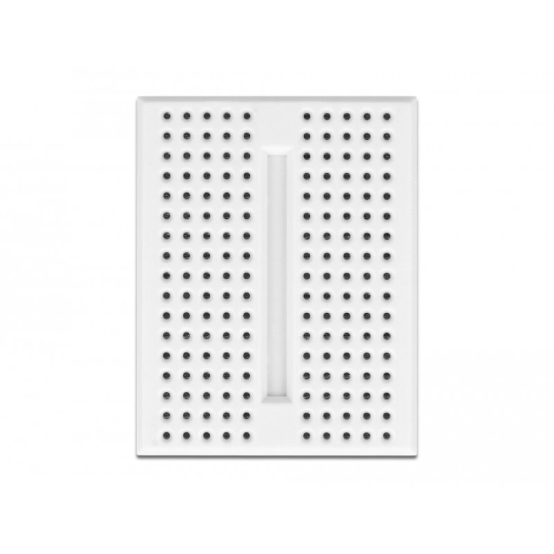 Experimentier-Mini Steckbrett 170 Kontakte weiß