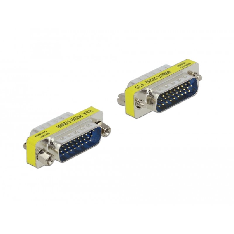 DeLOCK D-Sub HD 26 pin Gender Changer male to male