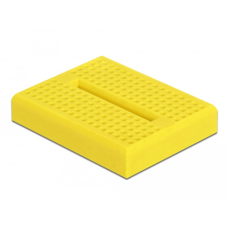 DeLOCK Mini-plaque expérimentale 170 contacts, jaune