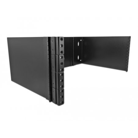 DeLOCK 19″ Wall Mount Rack 4U foldable black