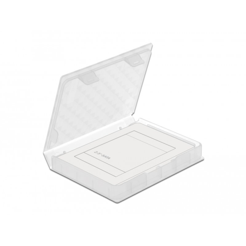 DeLOCK Protection Box for 2.5″ HDD / SSD transparent